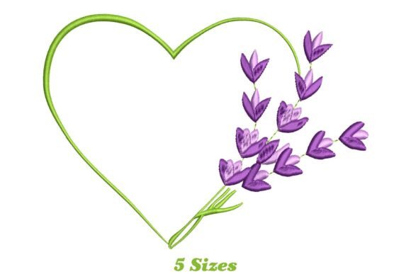 Elegant Floral Heart Shaped Flower